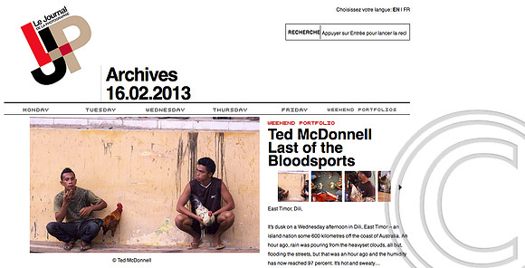 Le Journal De La Photographie - W.M.Hunt's Portfolio Selection - Ted McDonnell