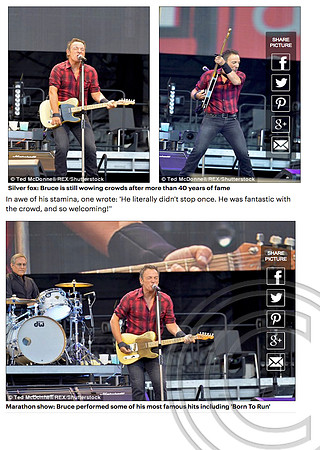 Daily Mail - UK/AUS - Springsteen