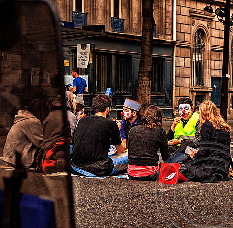The Meeting of Clowns, Paris