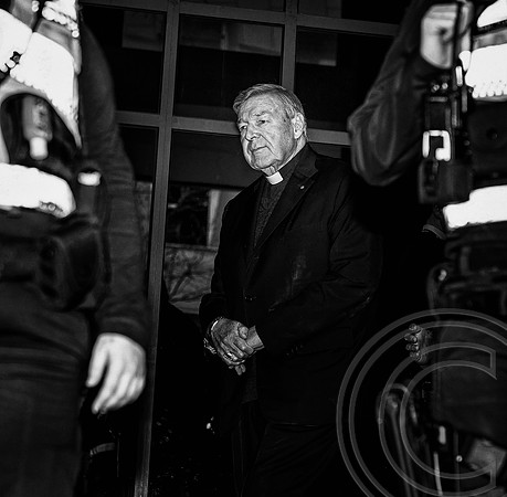 Cardinal Pell fronts Melbourne Magistrates' Court