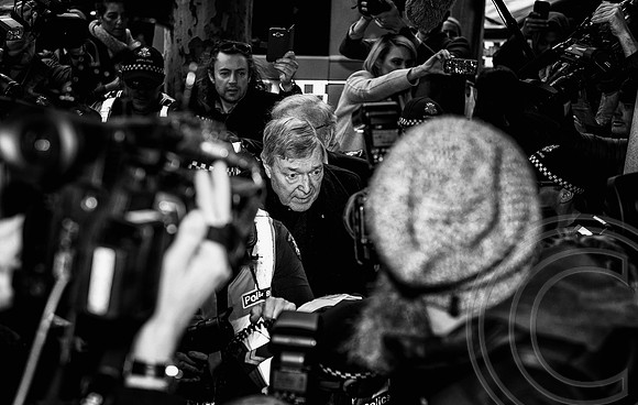 Cardinal Pell fronts Melbourne Magistrates' Court